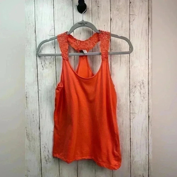 Tops - Orange Tank Top Size 8 Summer/Lightweight